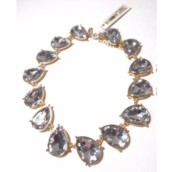 — Ann Taylor — Metallic Blue Teardrop Necklace - Picture 6 of 6